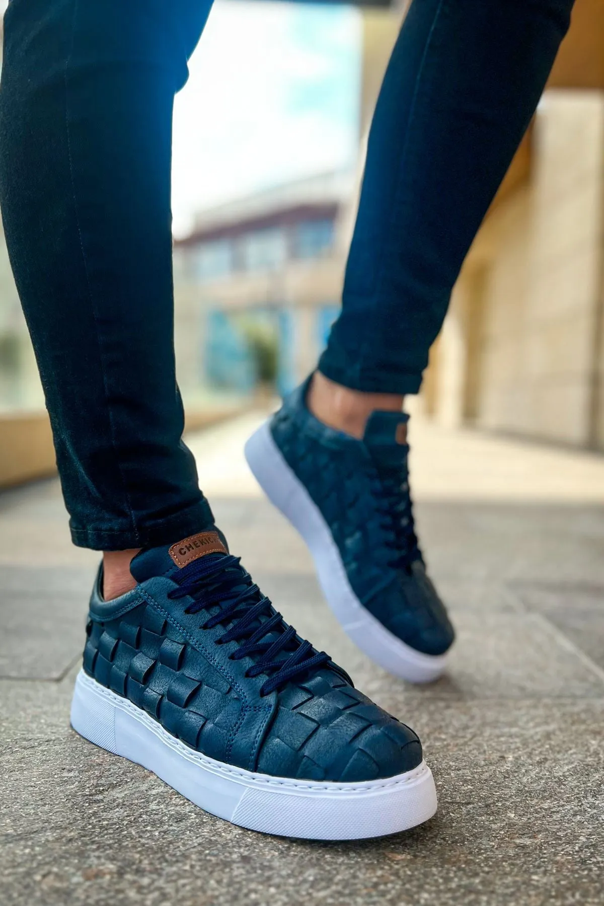 CH209 Men's sport sneakers Shoes LACIVERT
