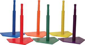 Champion Sports Deluxe 6 Color Batting Tee Set