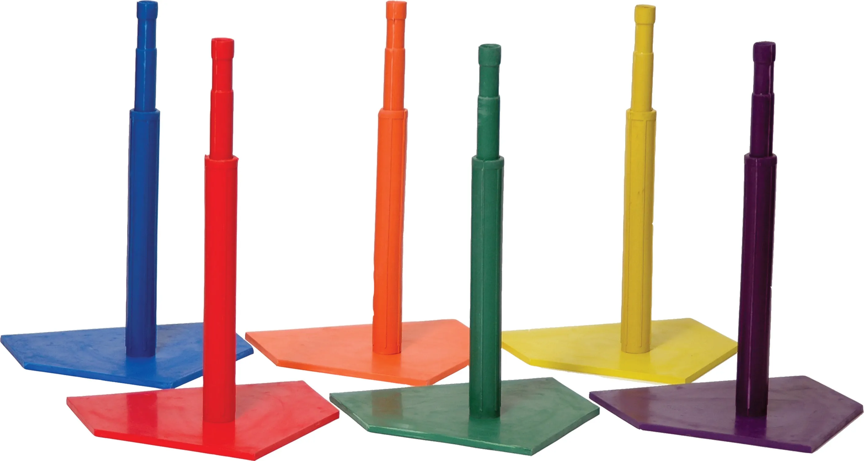 Champion Sports Deluxe 6 Color Batting Tee Set