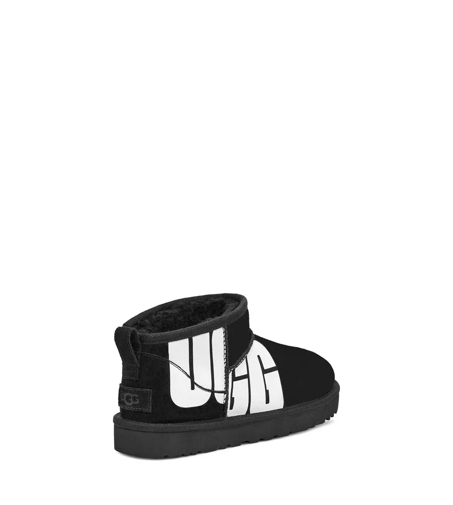 Classic Ultra Mini Chopd in Black by UGG