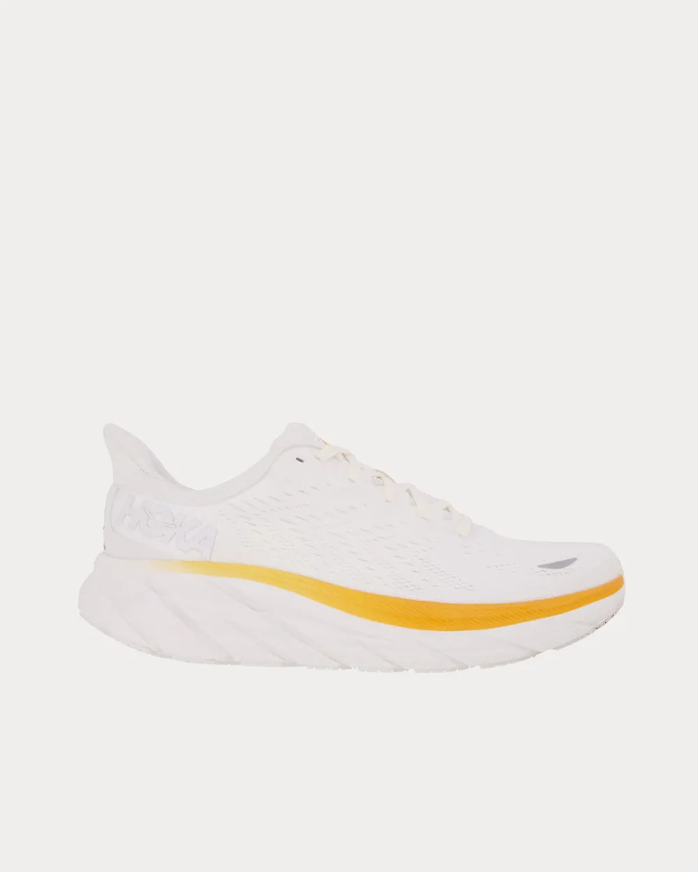 Clifton 8 Blazing Orange / Bright White Running Shoes