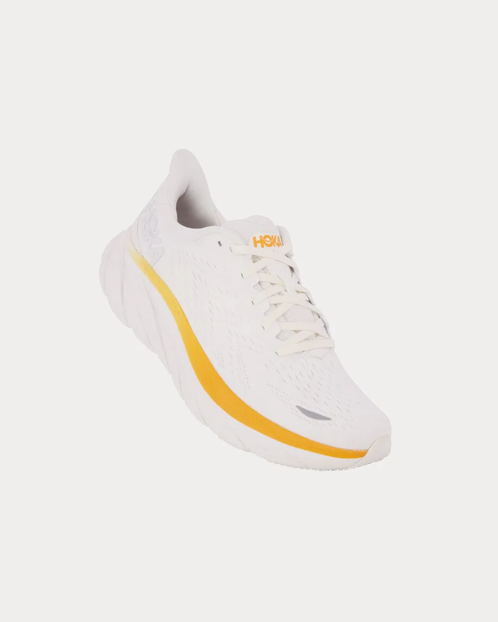 Clifton 8 Blazing Orange / Bright White Running Shoes