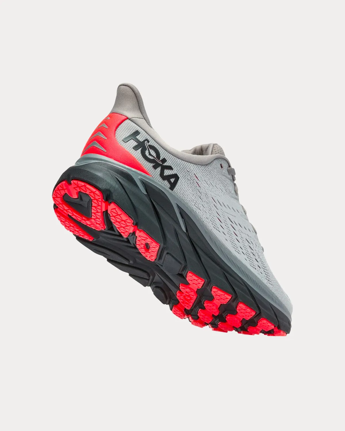 Clifton 8 Sharkskin / Diva Pink Running Shoes