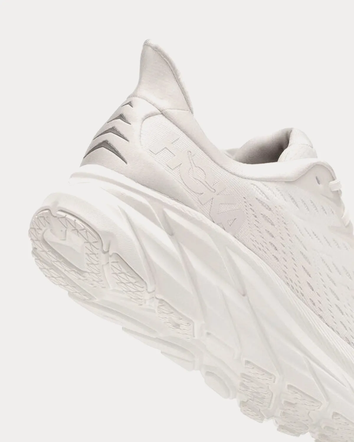 Clifton 8 White / White Running Shoes
