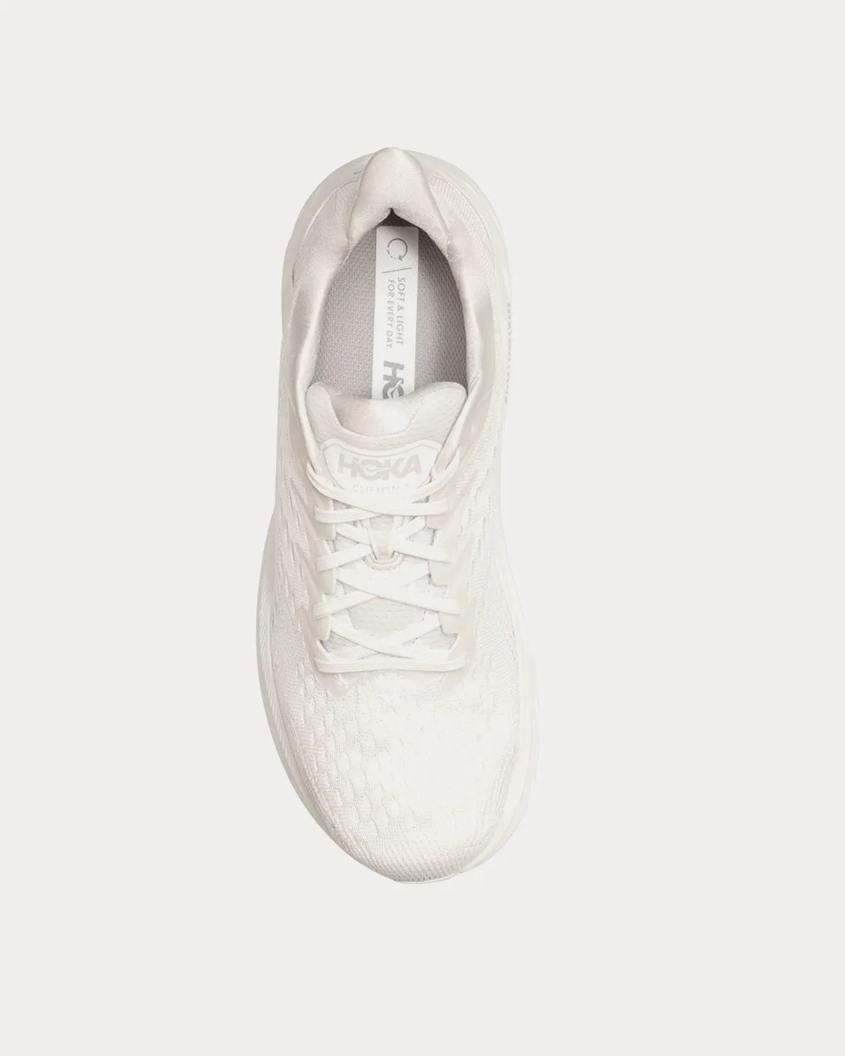 Clifton 8 White / White Running Shoes