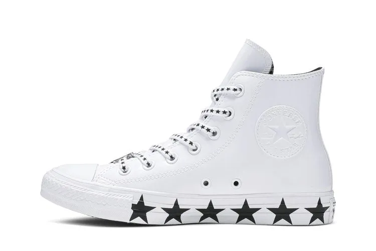 Converse Miley Cyrus x Wmns Chuck Taylor All Star Hi 'Stars' Sneakers, White