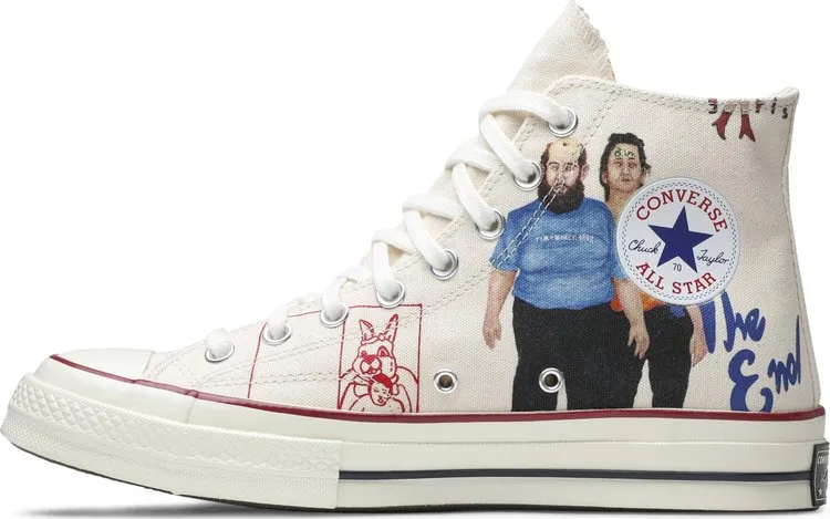 Converse Spencer McMullen x Chuck Taylor All Star 70 High People Print sneakers, white
