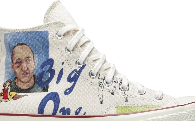Converse Spencer McMullen x Chuck Taylor All Star 70 High People Print sneakers, white