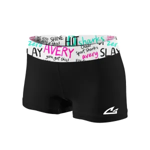 CSS - Hit & Slay - Personalized Designer Practice Shorty Short