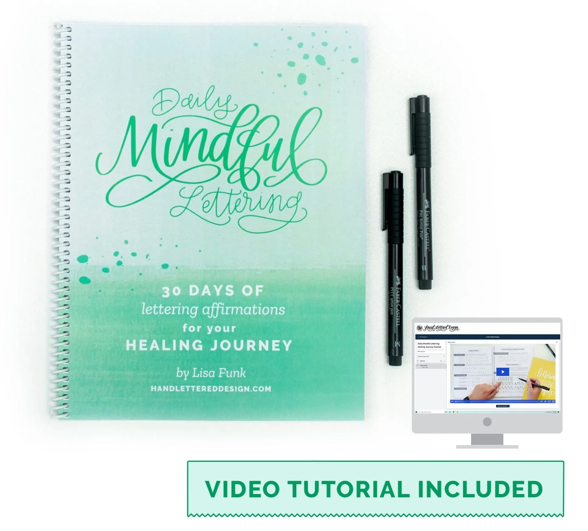 Daily Mindful Lettering - 3 Book Bundle
