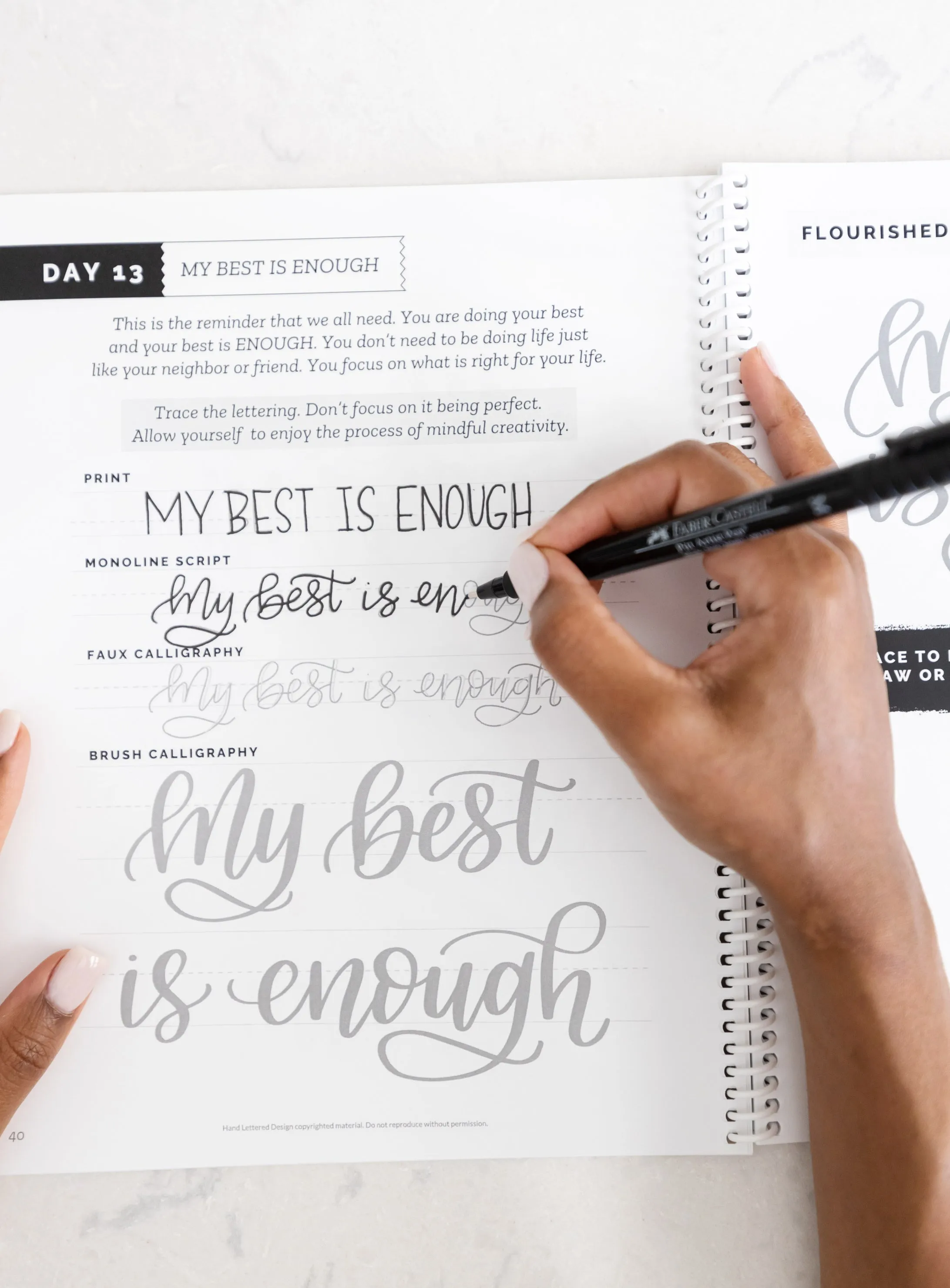 Daily Mindful Lettering - 3 Book Bundle