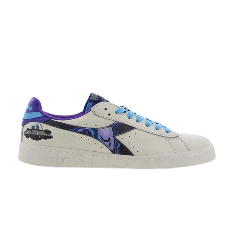 Diadora Rick and Morty x Game 'Intergalactic' sneakers, white