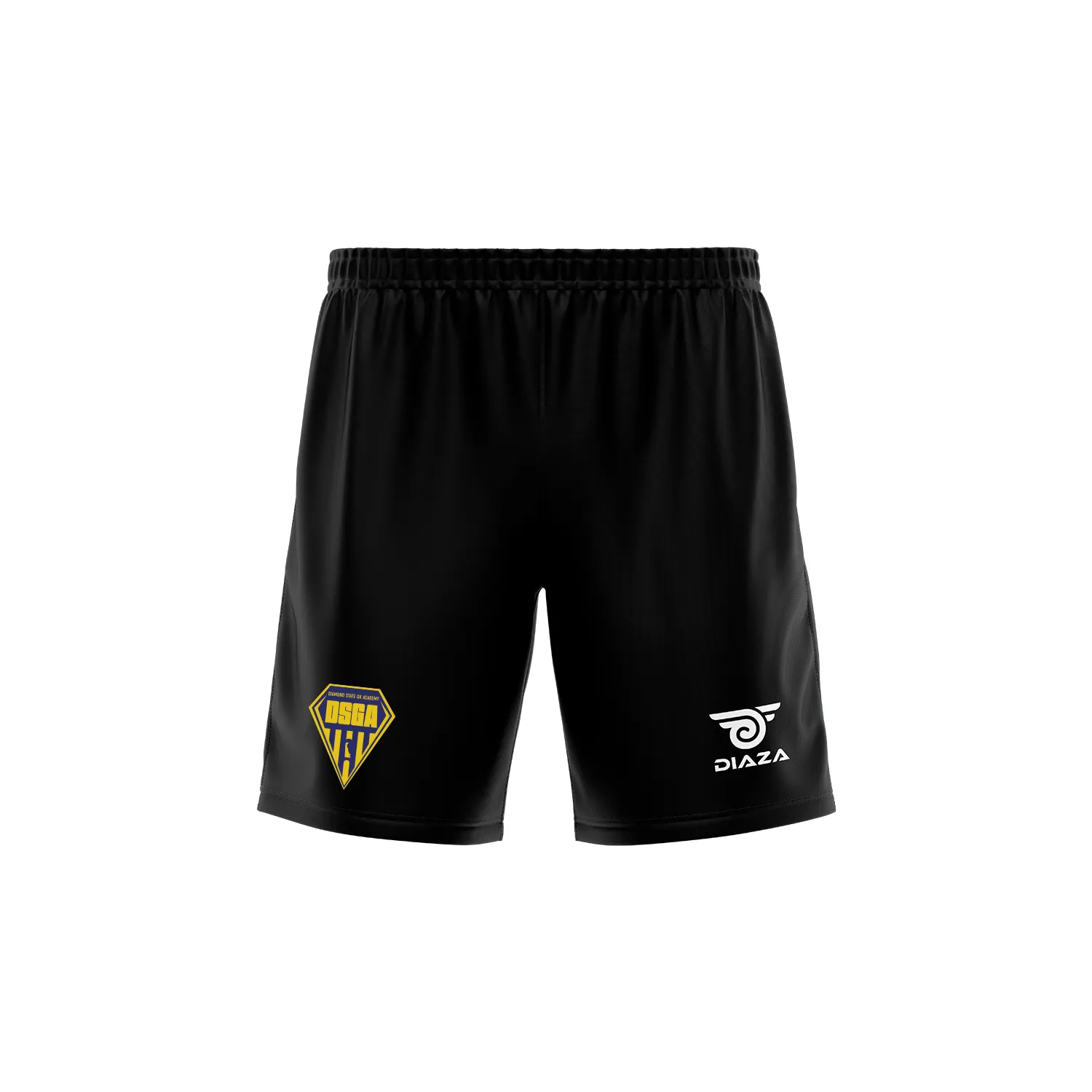 Diamond State Academy Tri-Tone Practice Short Black