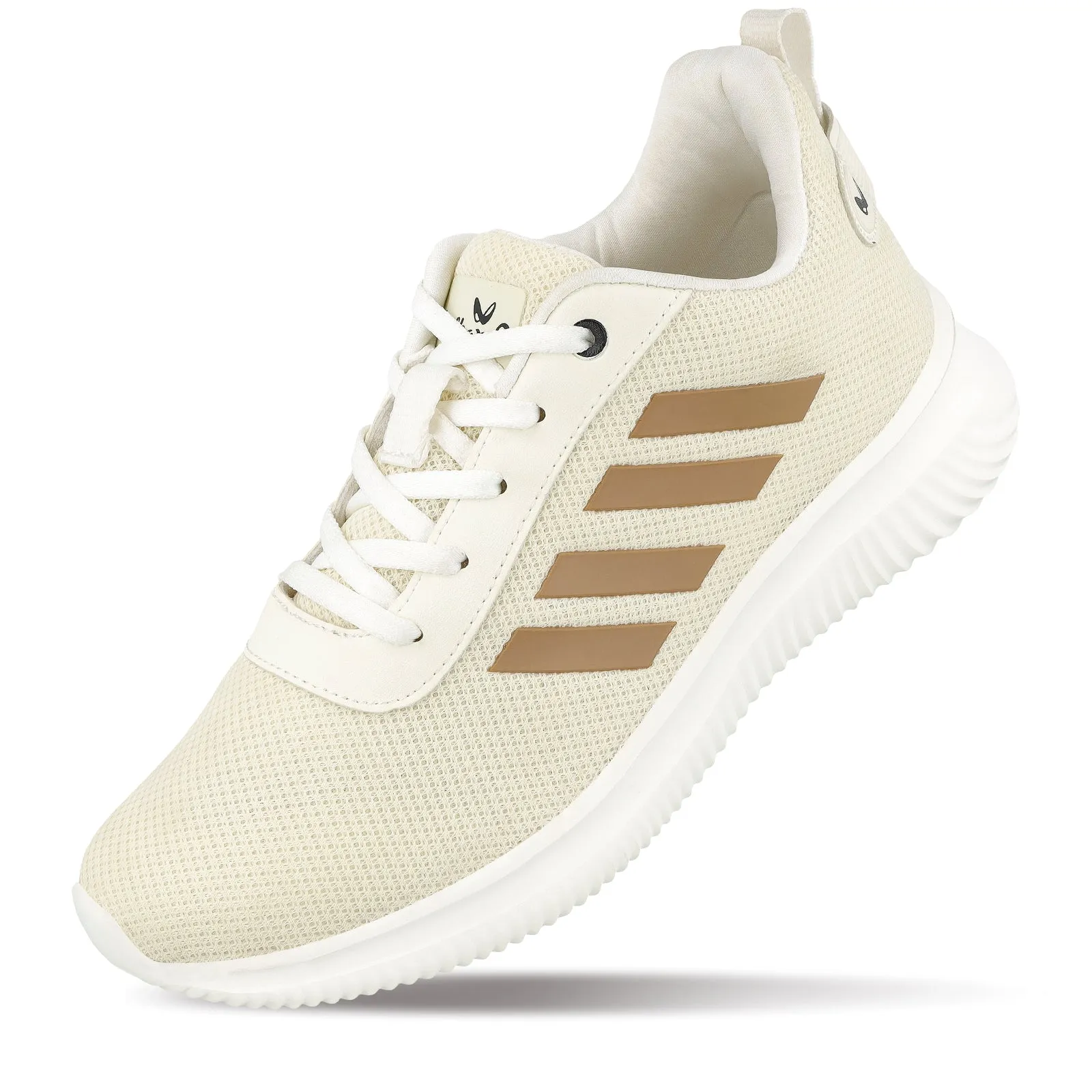 DILLI Men's Lace-up Walking Shoe - WS9558 Ivory