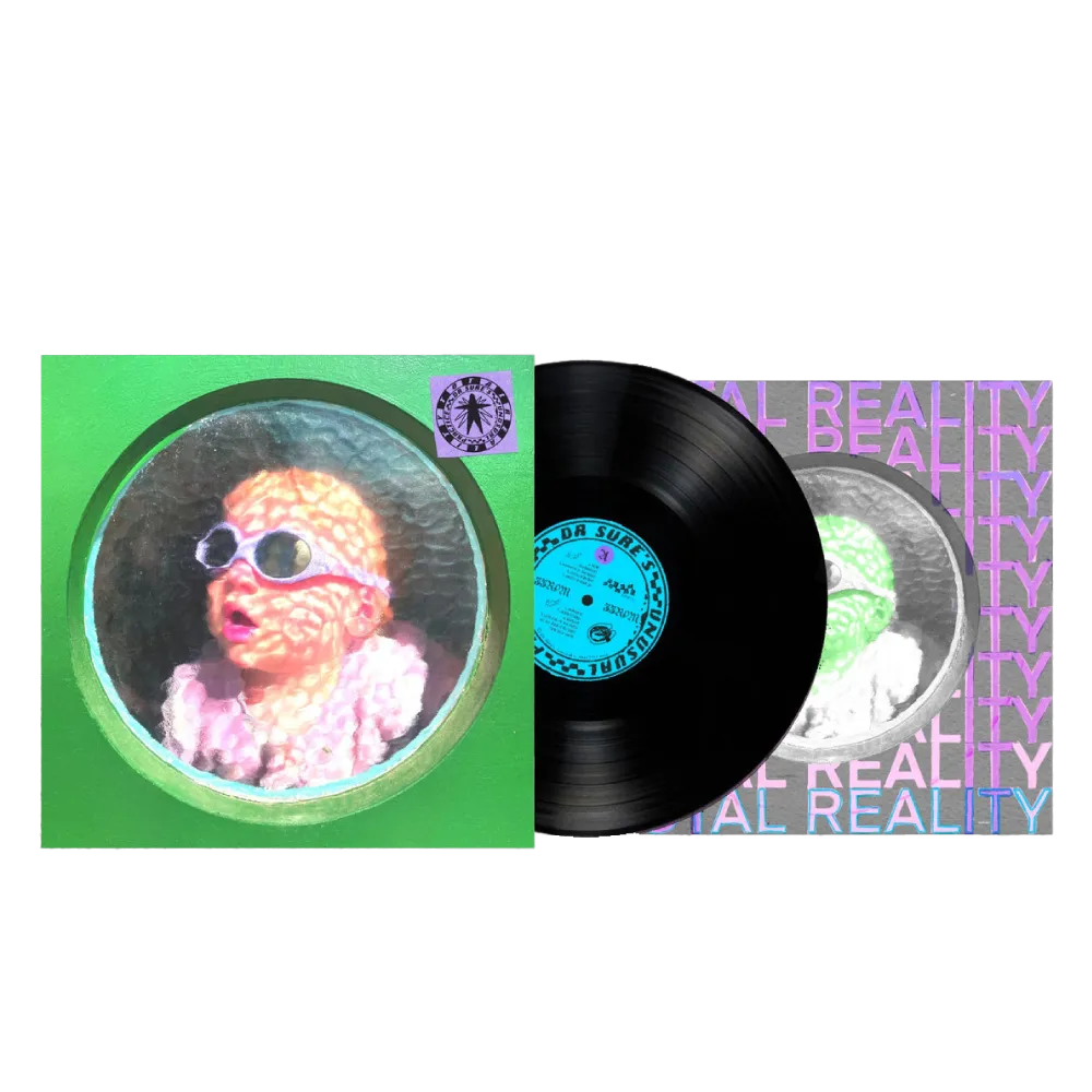 Dr Sure's Unusual Practice / Total Reality LP Black Vinyl