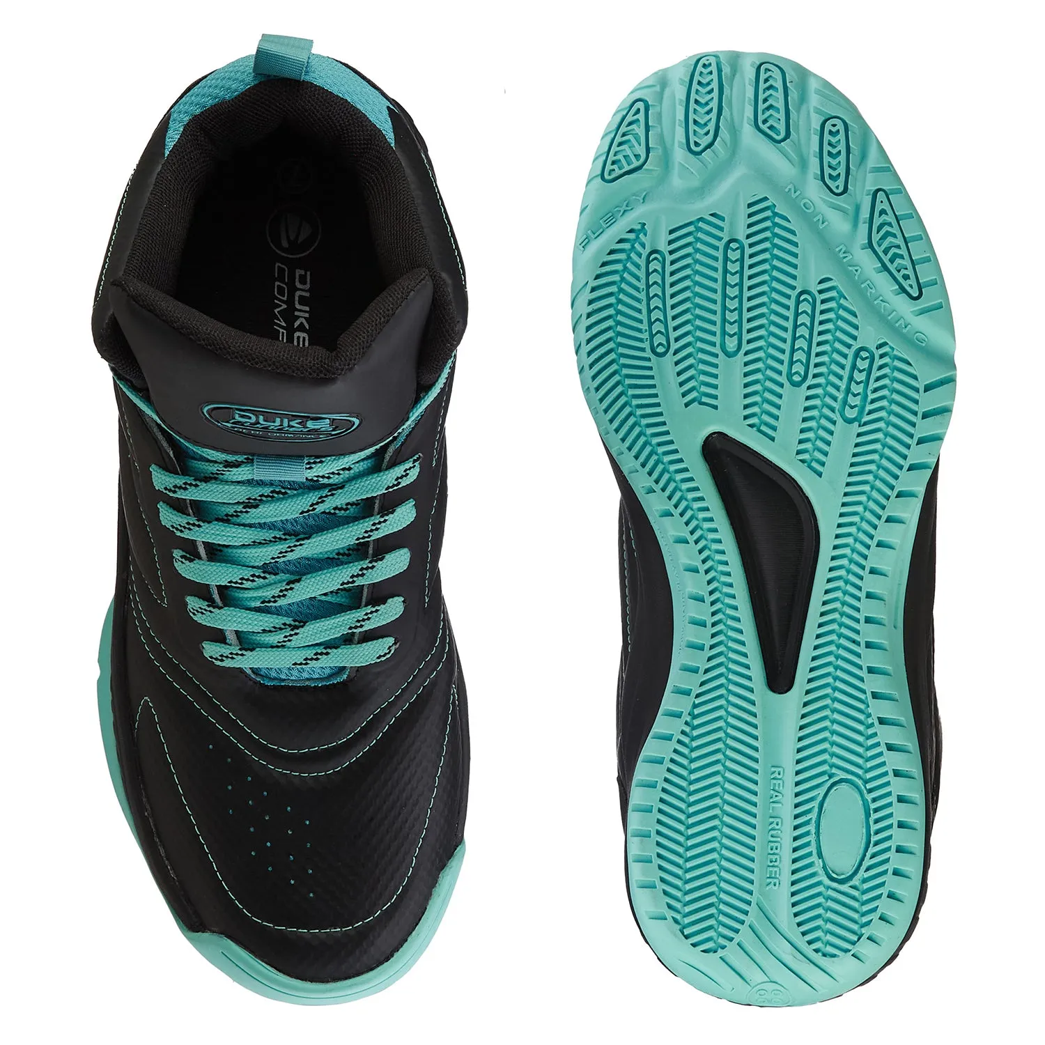 Duke Men Gridlock High-Top Sneakers (FWOL2541)