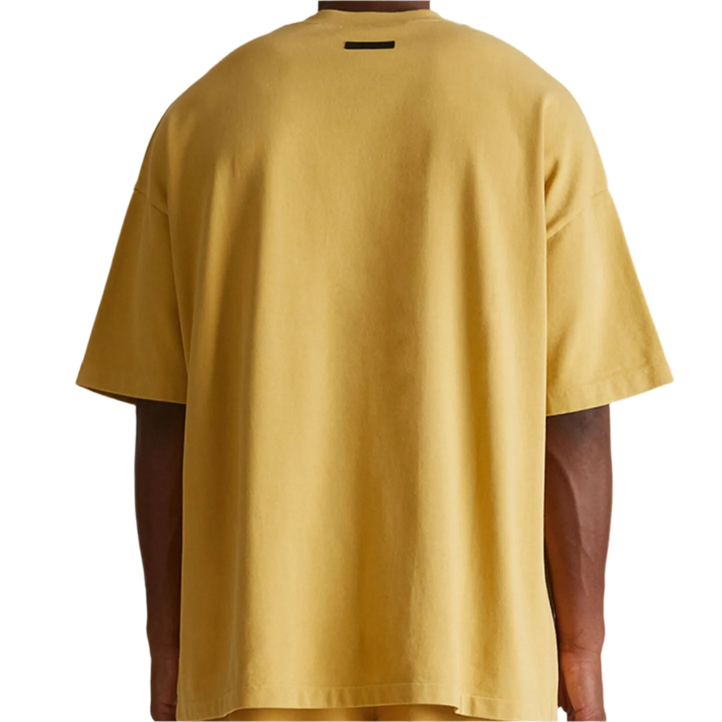 Fear of God Essentials Heavy Crewneck Tee 'Amber' (FW24)