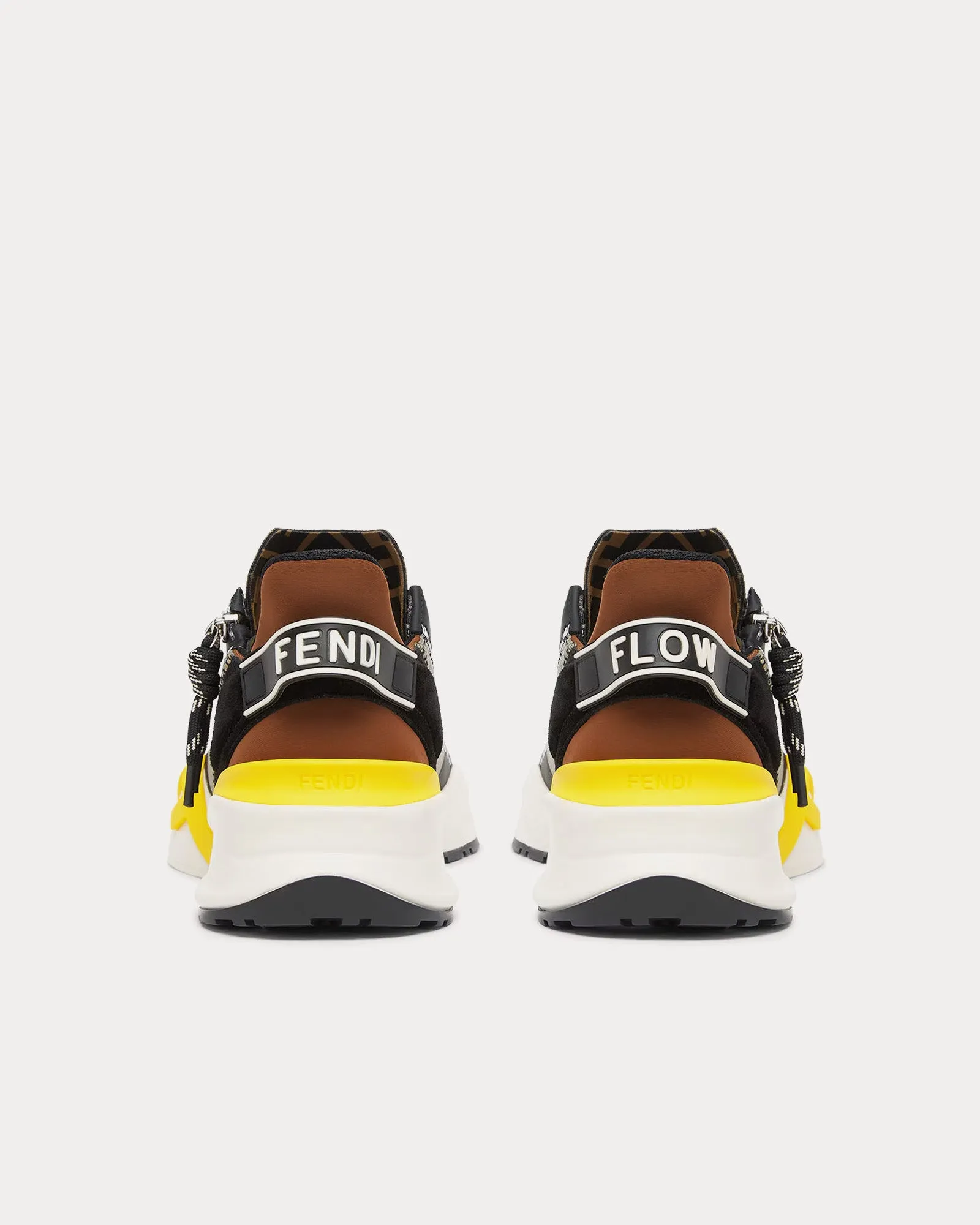 Flow FF Lycra Green Low Top Sneakers