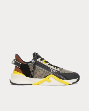 Flow FF Lycra Green Low Top Sneakers
