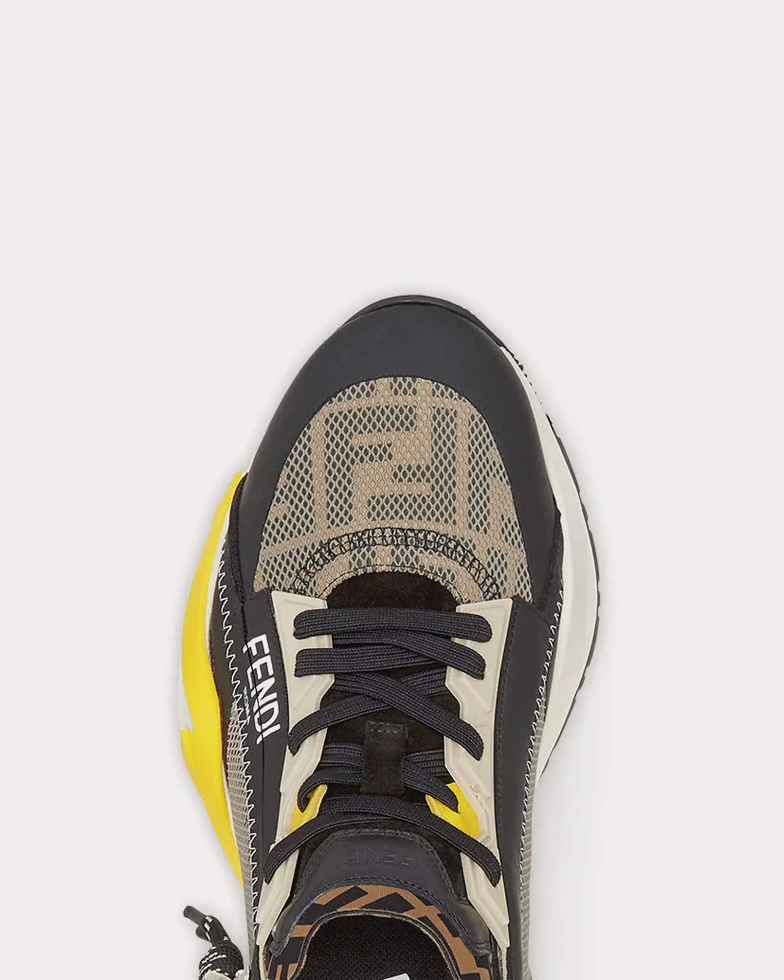 Flow FF Lycra Green Low Top Sneakers