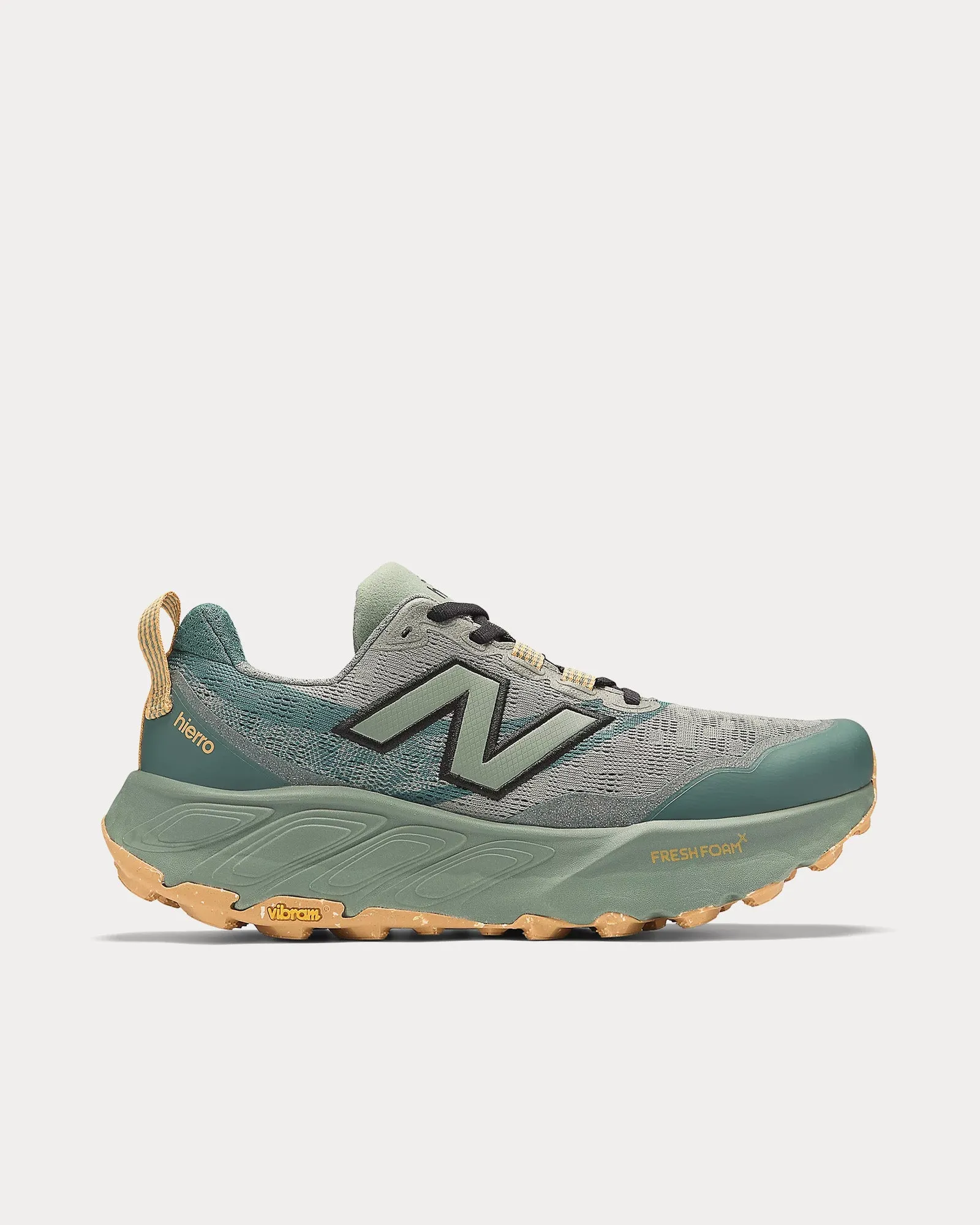 Fresh Foam X Hierro v9 Dark Juniper / Black / Dried Apricot Running Shoes