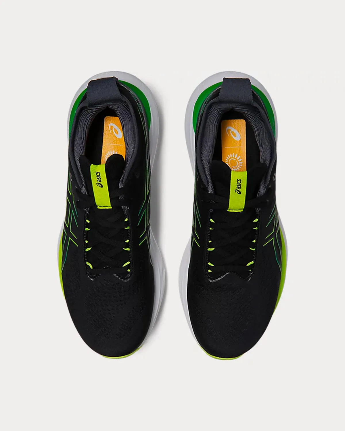Gel-Nimbus 25 Black / Lime Zest Running Shoes