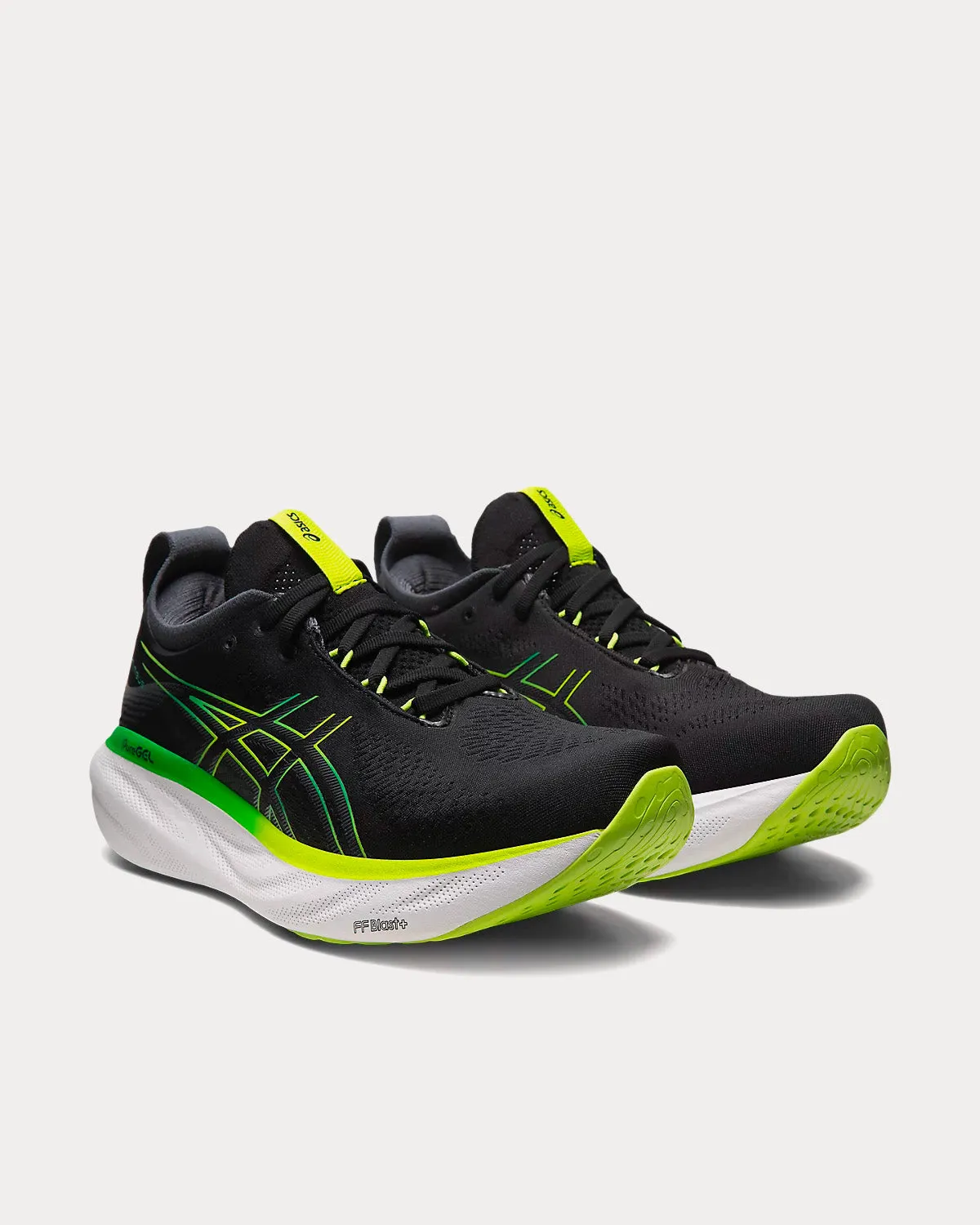 Gel-Nimbus 25 Black / Lime Zest Running Shoes