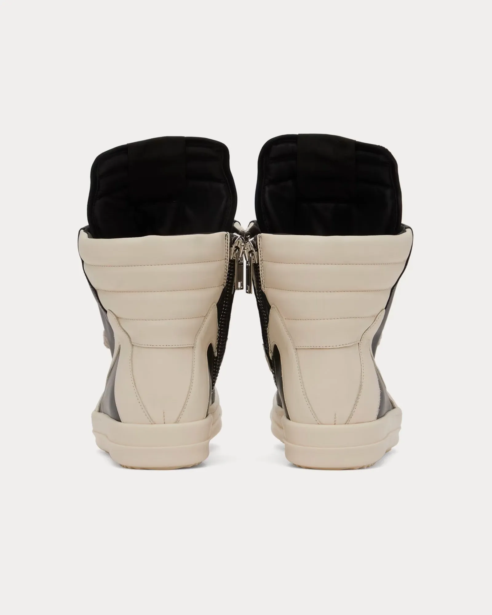 Geobasket Leather Black / Milk High Top Sneakers