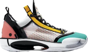 Guo Ailun x Air Jordan 34 Low Pop Art Sneakers, Multicolor