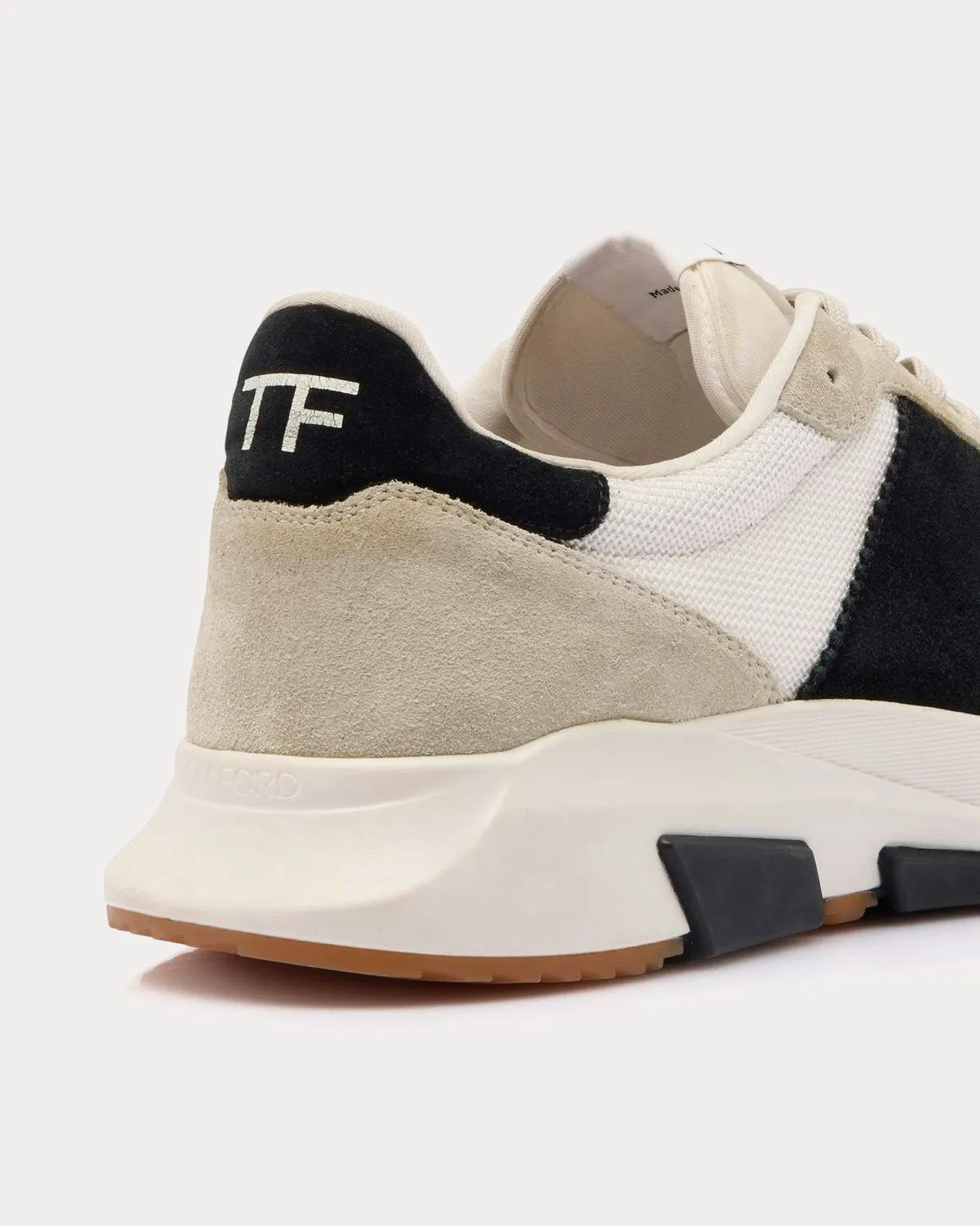 Jagga Suede Technical Fabric Marble / Black / White Low Top Sneakers