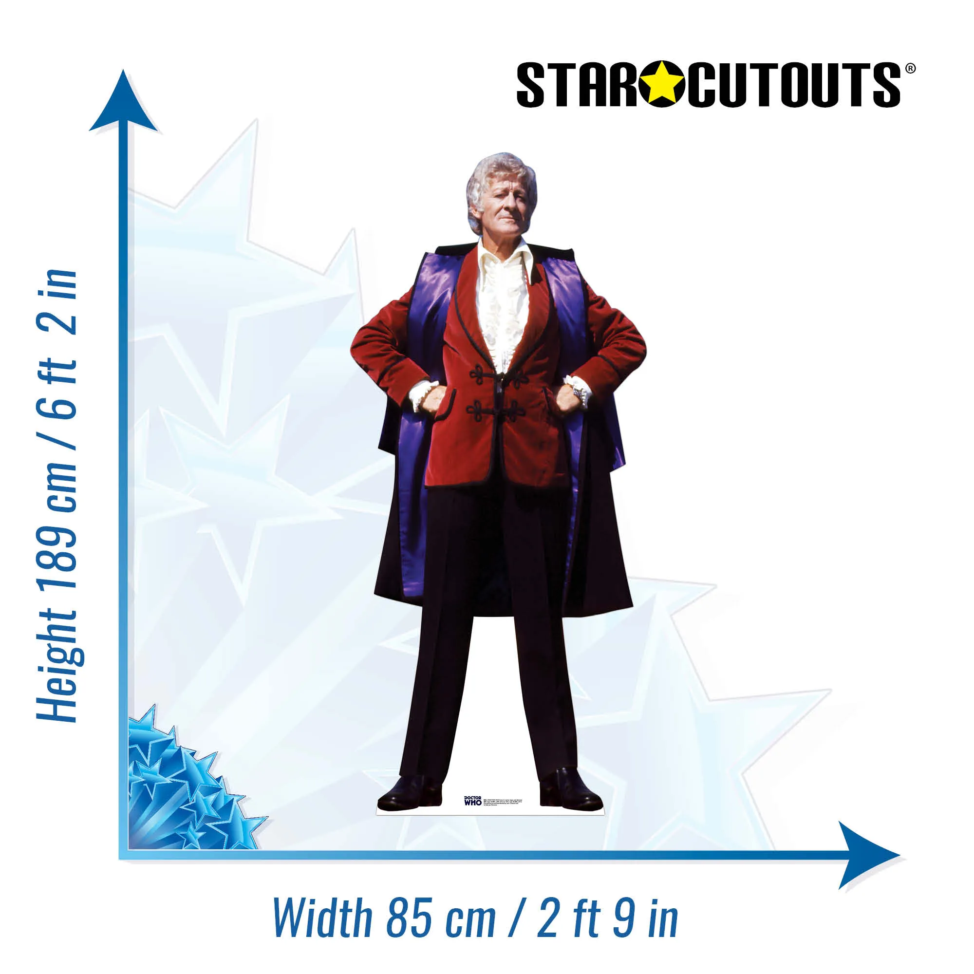 John Pertwee Cardboard Cutout