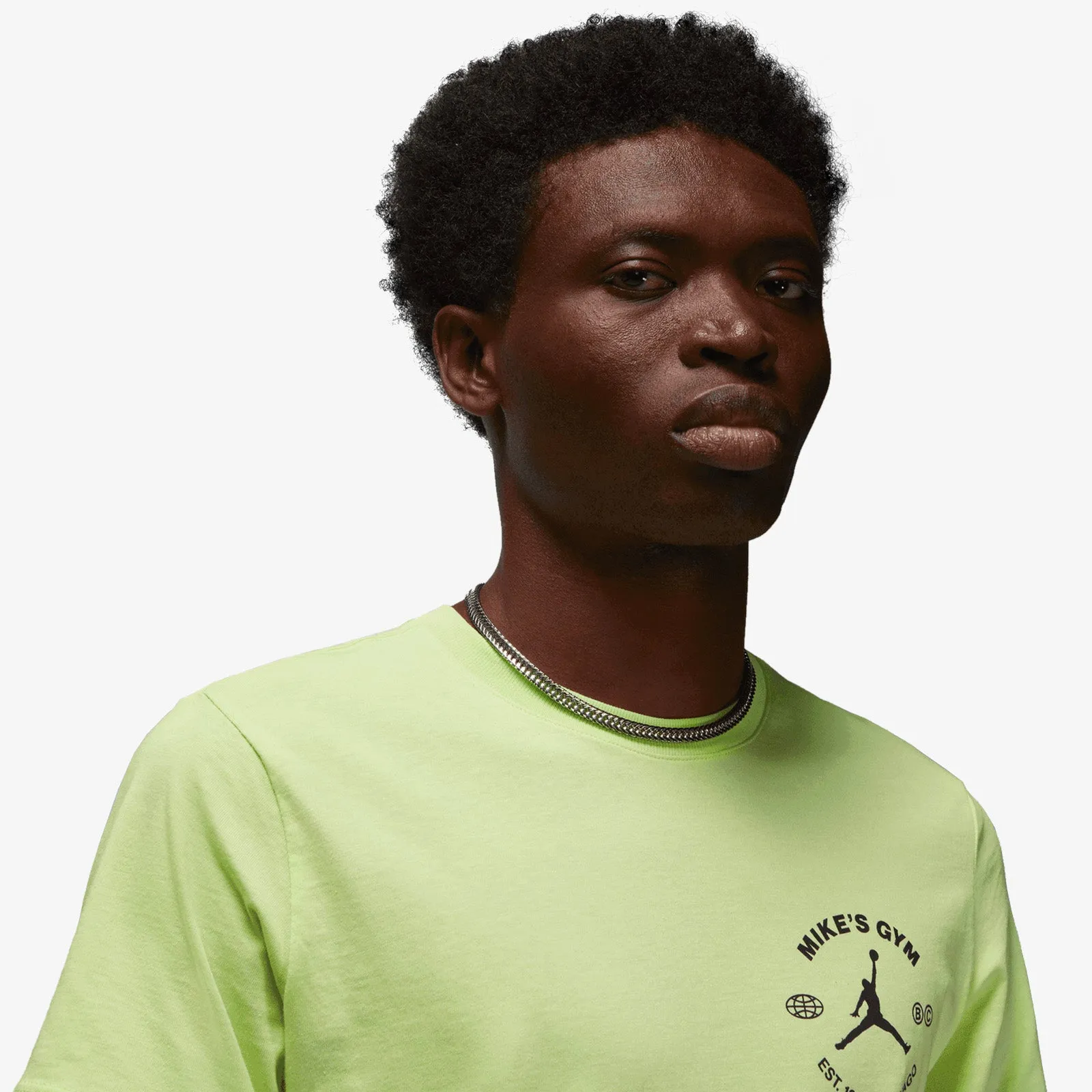 Jordan Sport Breakfast Club Graphic T-Shirt - Lime
