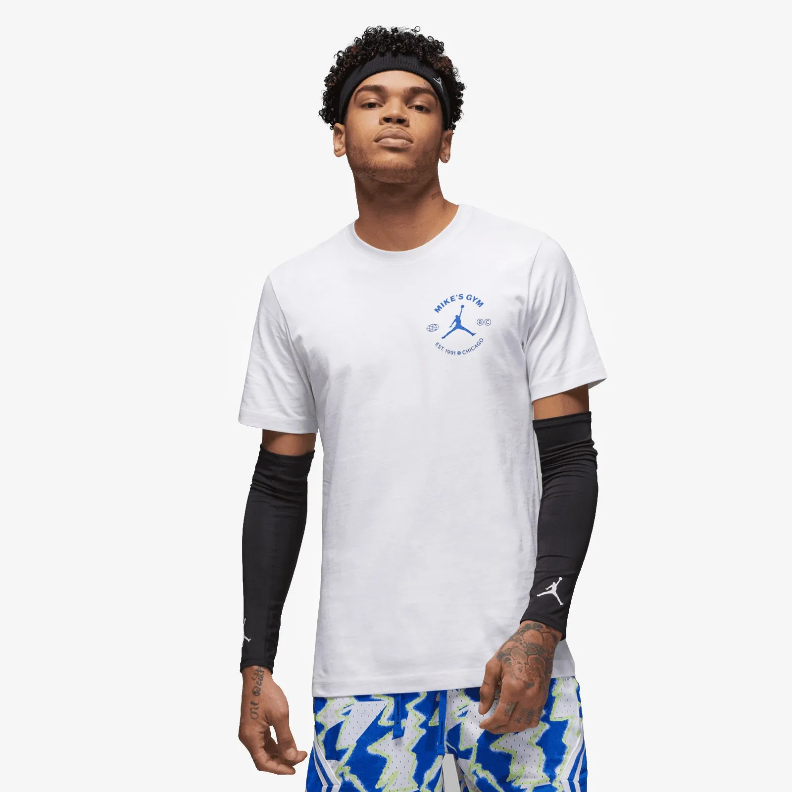 Jordan Sport Breakfast Club Graphic T-Shirt - White