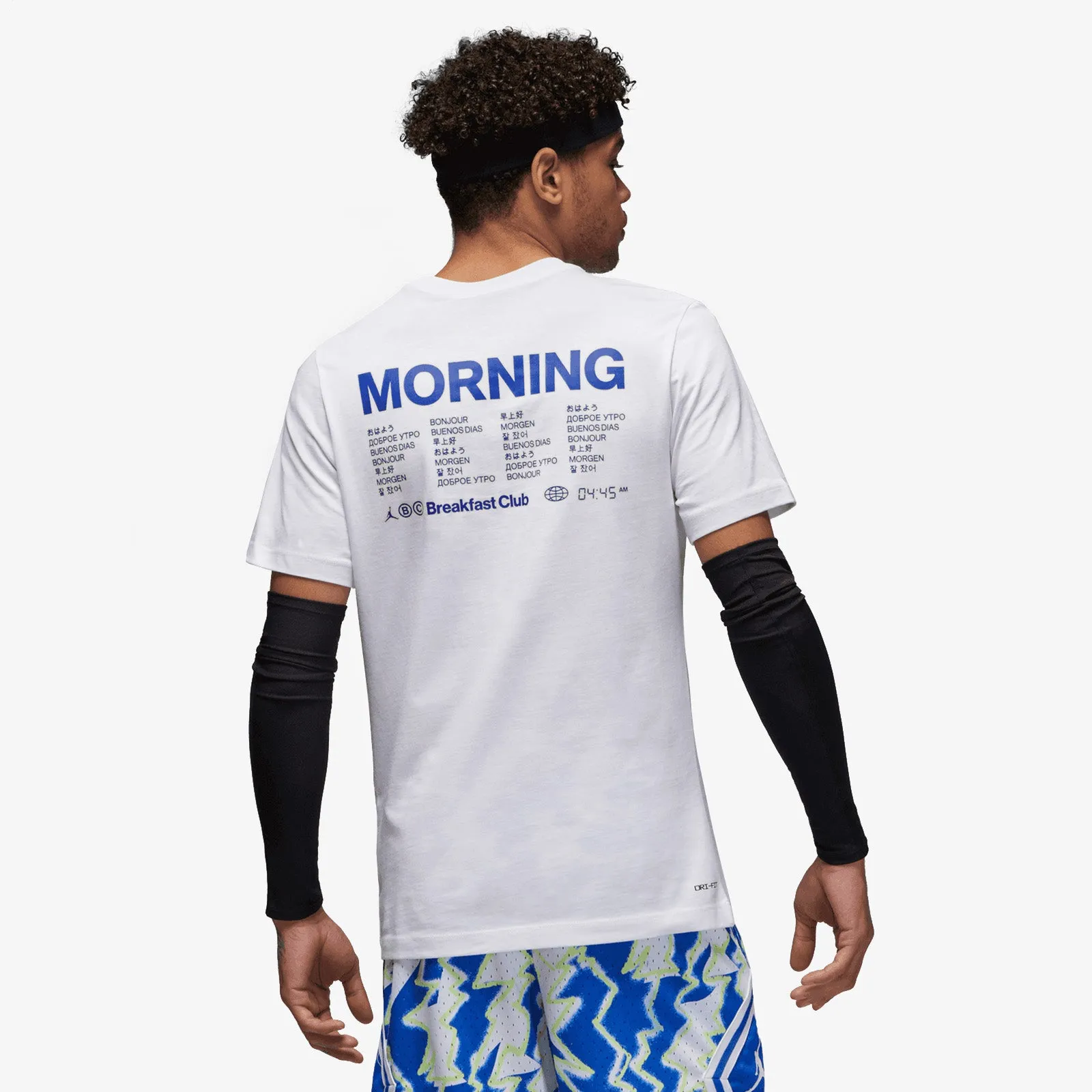 Jordan Sport Breakfast Club Graphic T-Shirt - White