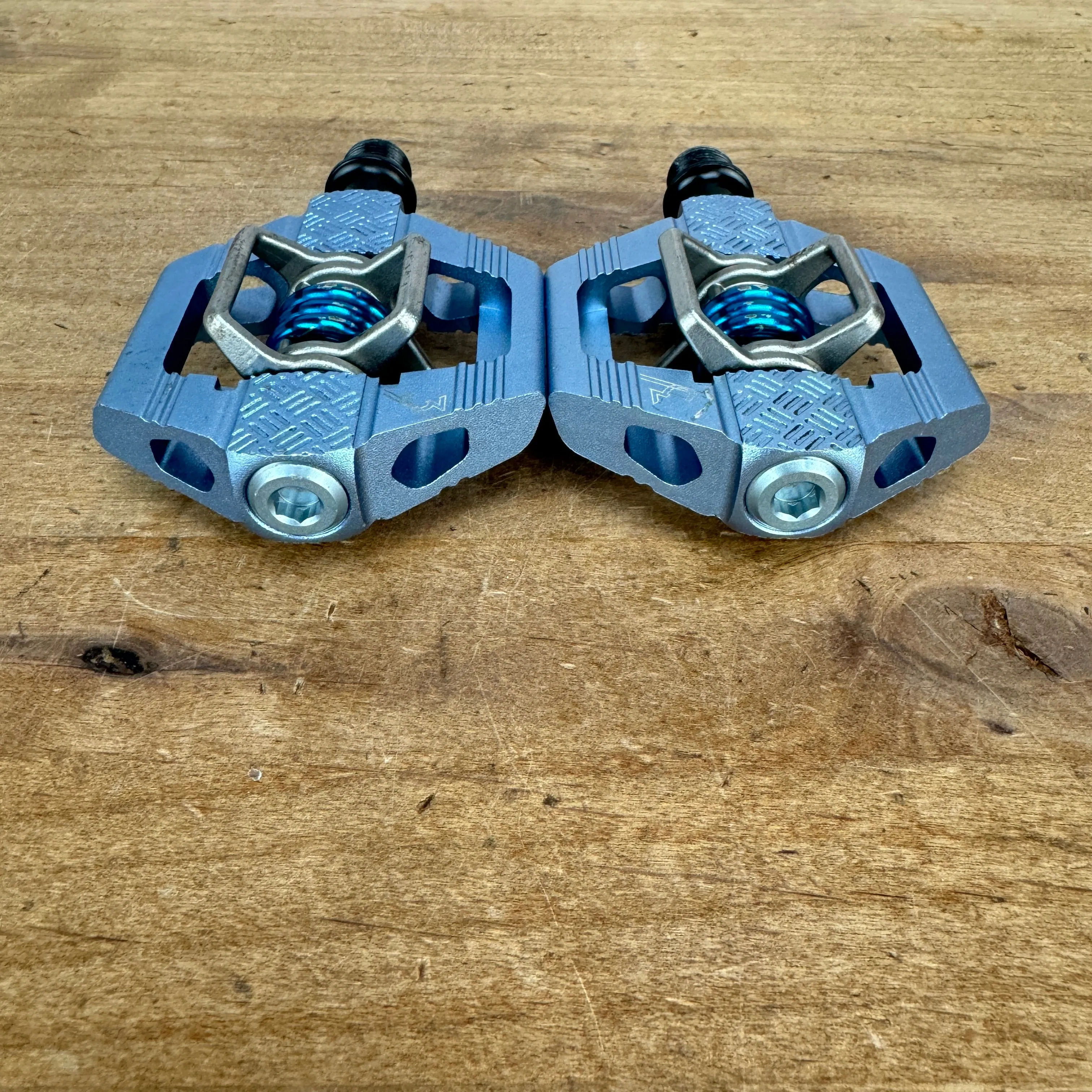 Light Use! Crankbrothers Candy 3 Dual-Sided Clipless Aluminum MTB Pedals 340g