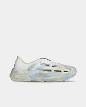 Lightblaze Moc White / Blue Slip On Sneakers