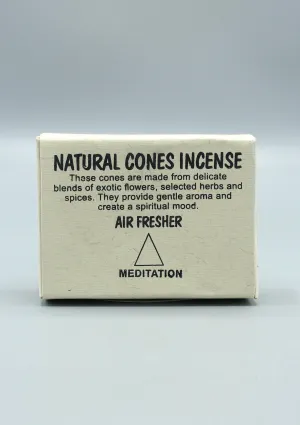 Meditation Tibetan Natural Cone Incense