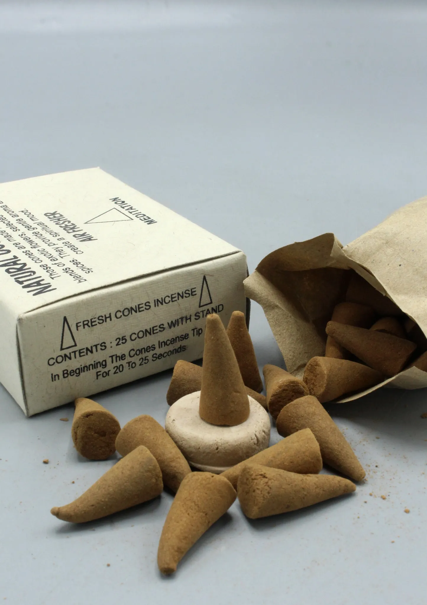 Meditation Tibetan Natural Cone Incense
