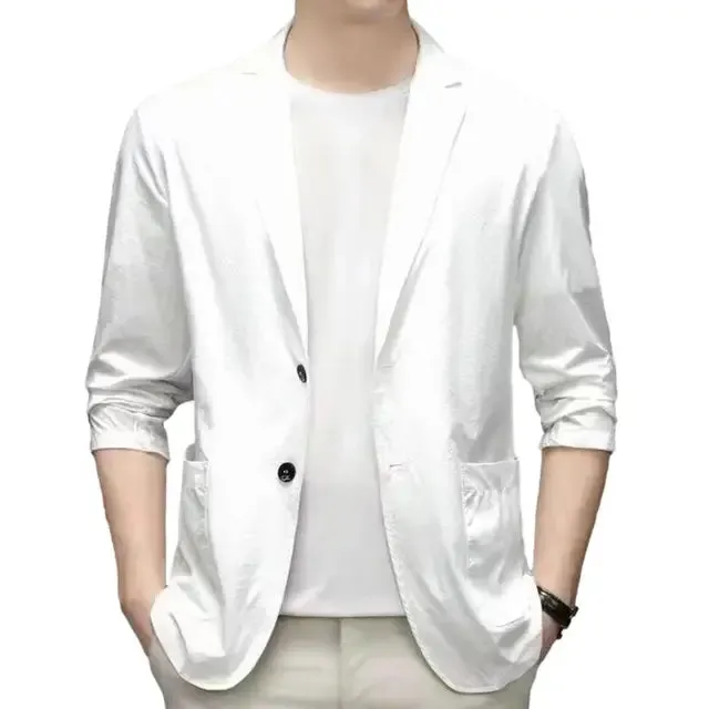Mens Formal Business Suit Coat Lightweight  Stylish