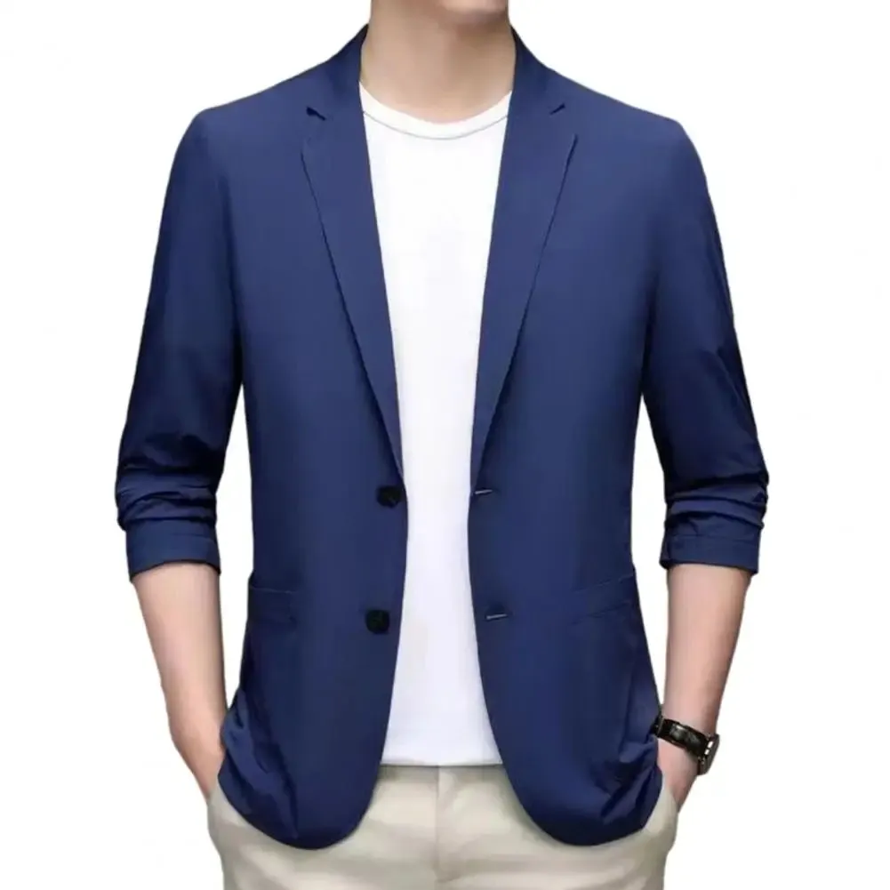 Mens Formal Business Suit Coat Lightweight  Stylish