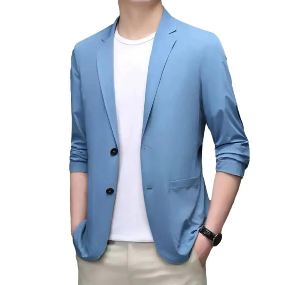 Mens Formal Business Suit Coat Lightweight  Stylish