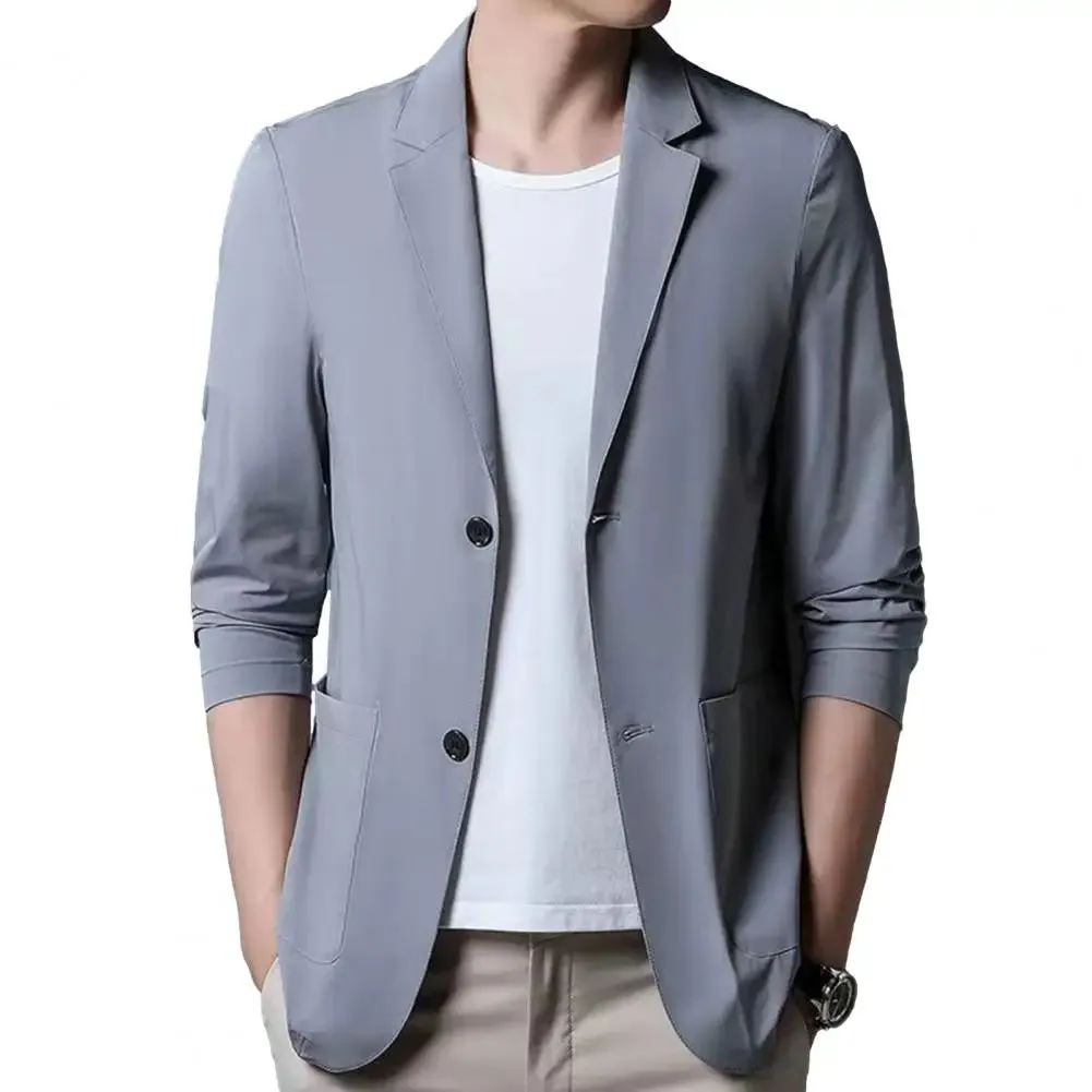 Mens Formal Business Suit Coat Lightweight  Stylish