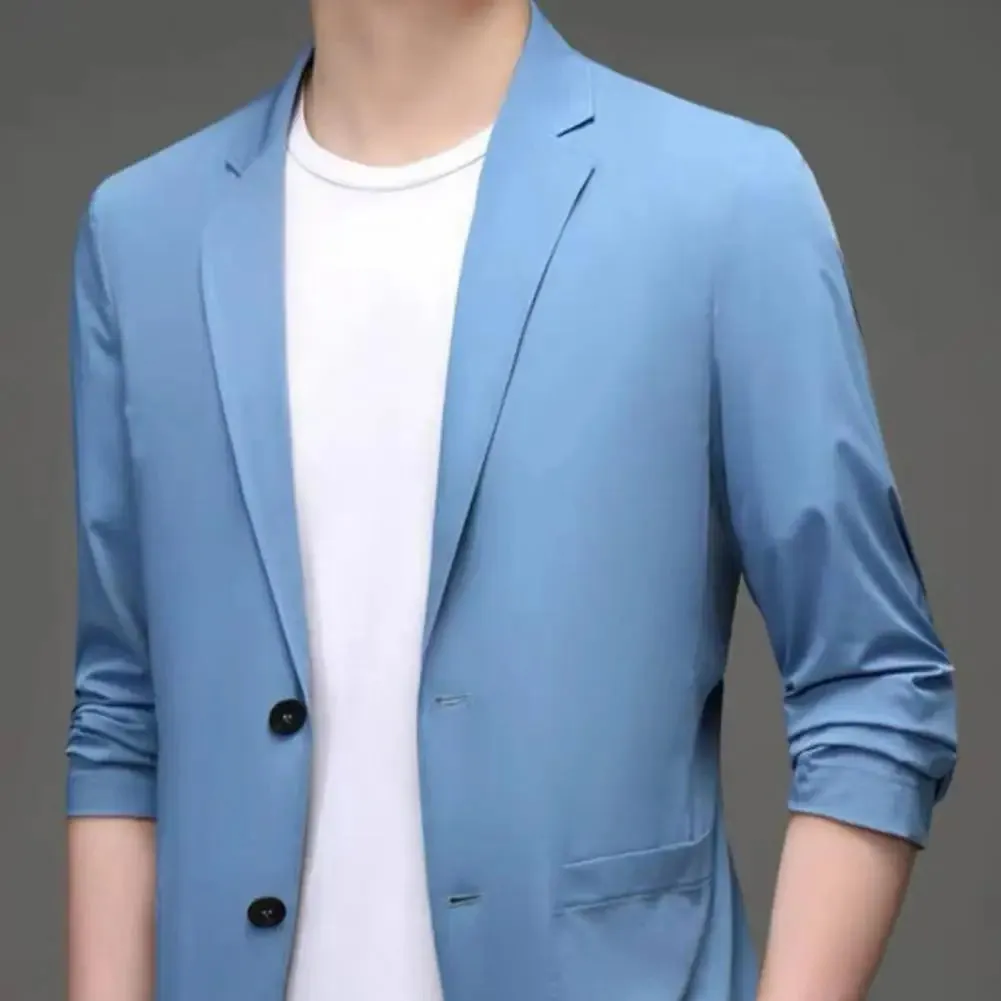 Mens Formal Business Suit Coat Lightweight  Stylish
