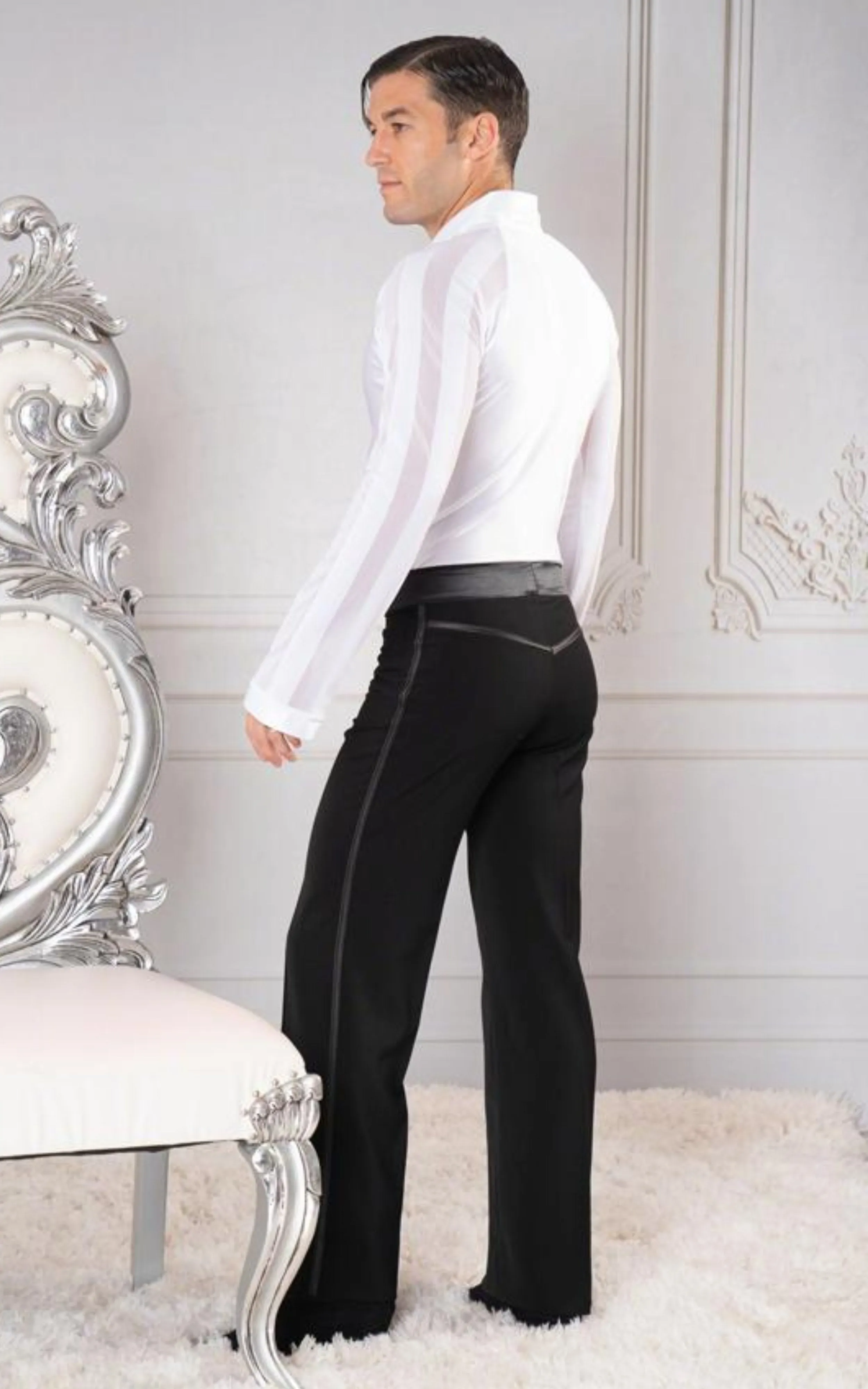 Men's Striped Sleeve Shirt MS40