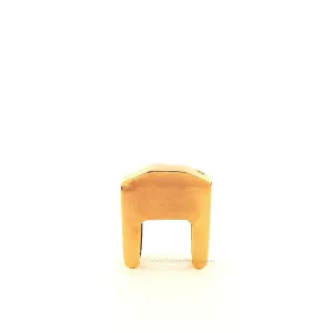 Metal Cello Practice Mute-Gold tone
