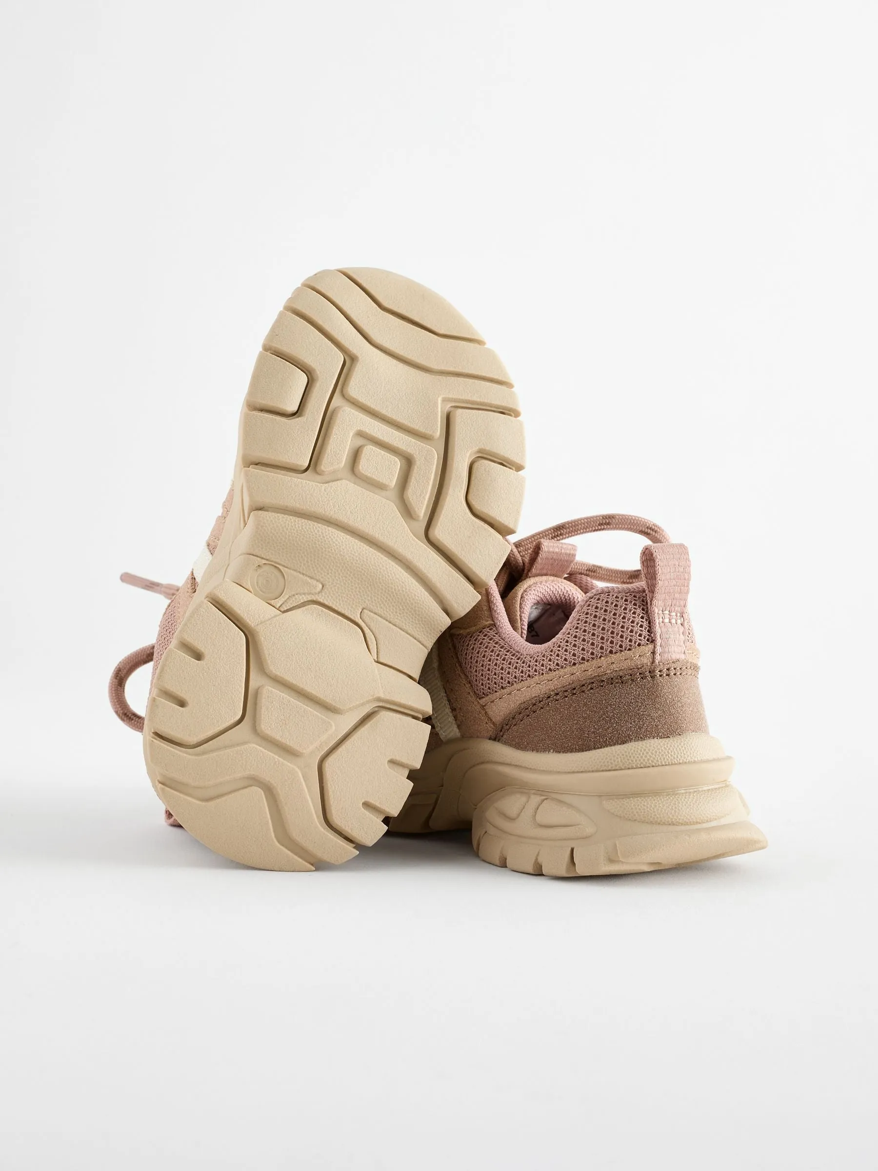 Mocha Brown Chunky Trainers