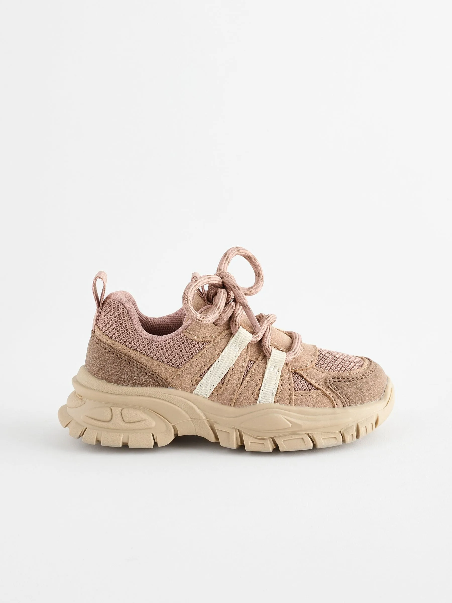 Mocha Brown Chunky Trainers