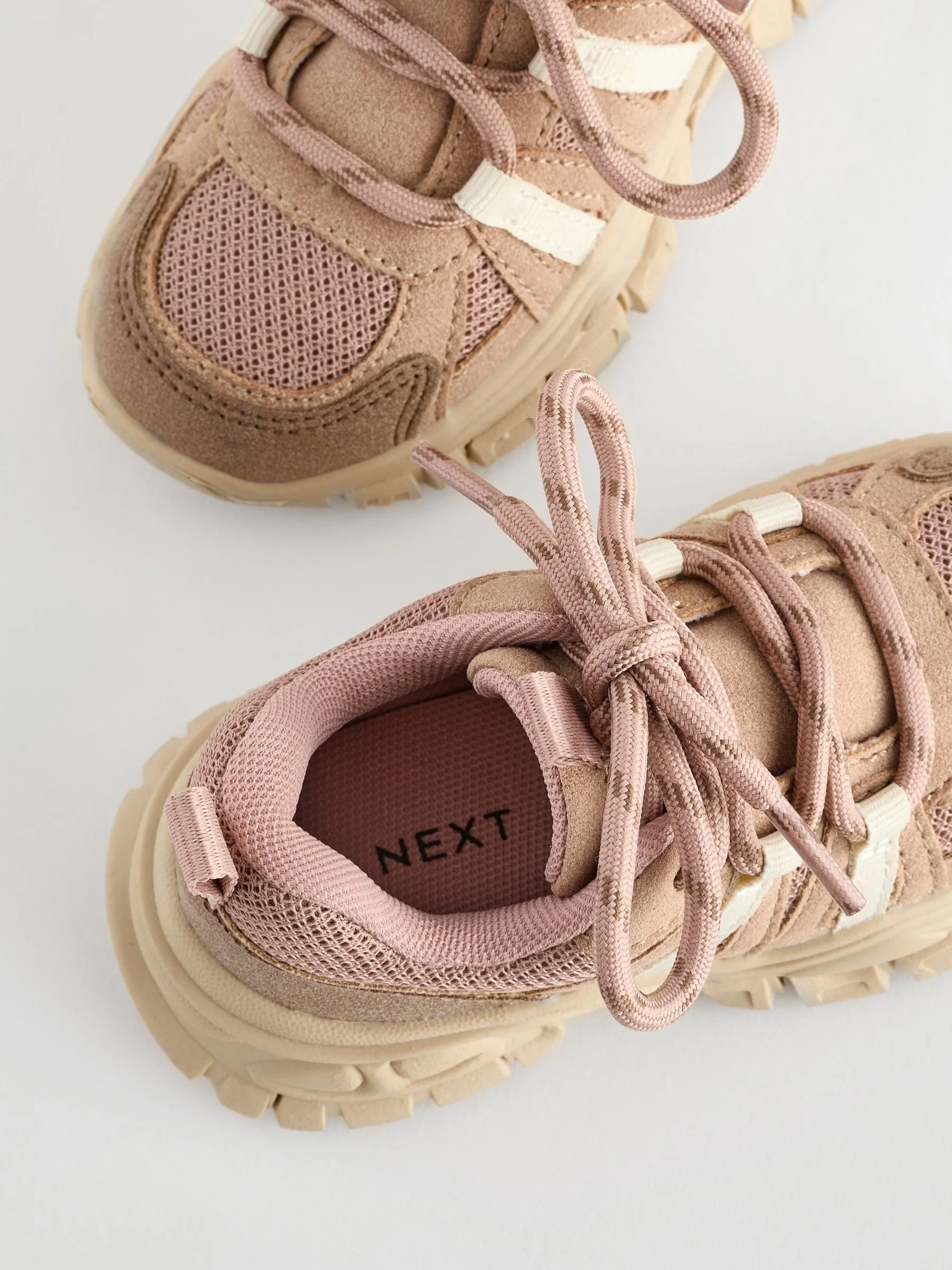 Mocha Brown Chunky Trainers