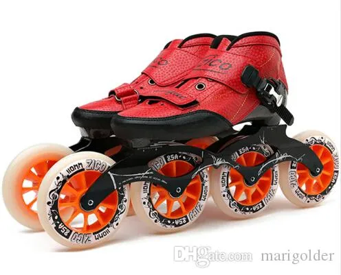 Mooond | Speed Inline Skates Carbon Fiber | 4 Wheels | Street Racing