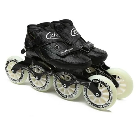 Mooond | Speed Inline Skates Carbon Fiber | 4 Wheels | Street Racing